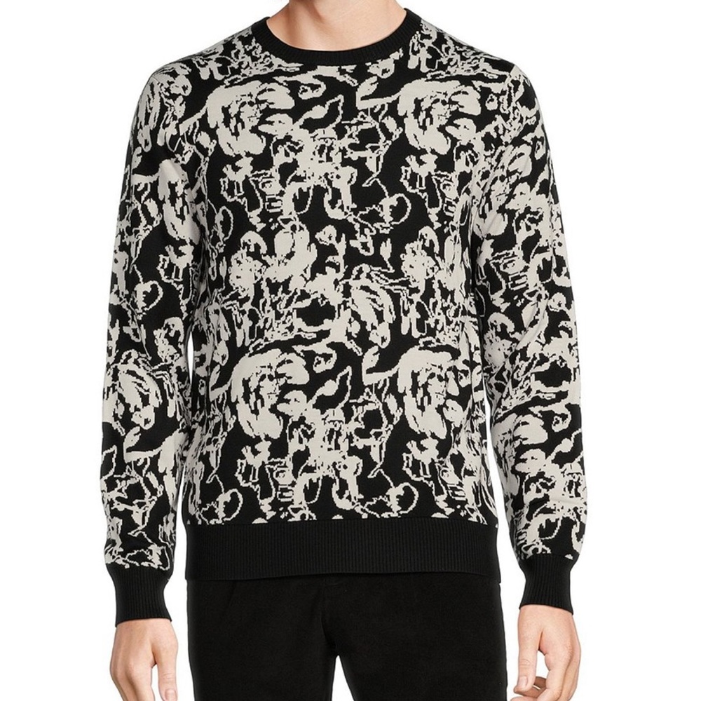 Murano Jacquard pattern sweater size Large